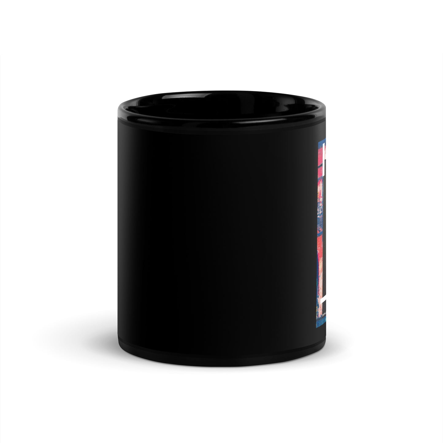It's Lit Black Glossy Mug