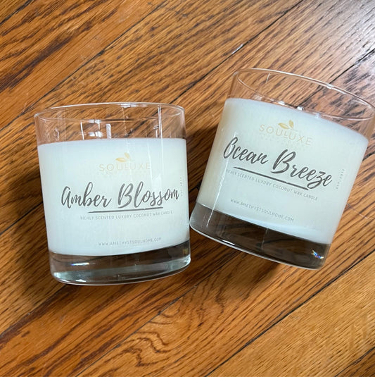 SouLuxe Amber Blossom 7oz. Candle