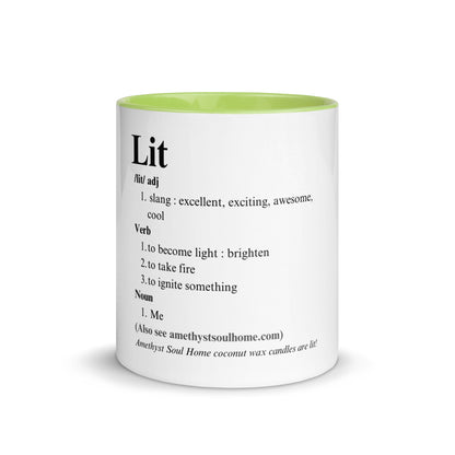 Lit Mug with Color Inside