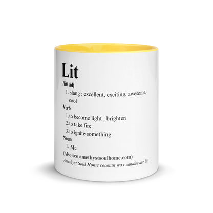 Lit Mug with Color Inside