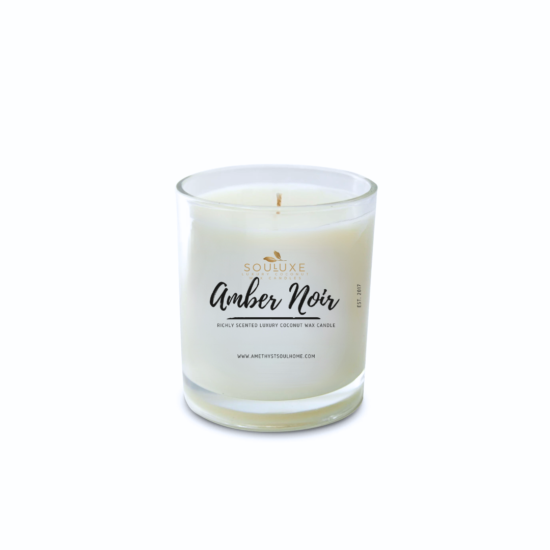 SouLuxe Amber Noir 7oz Candle