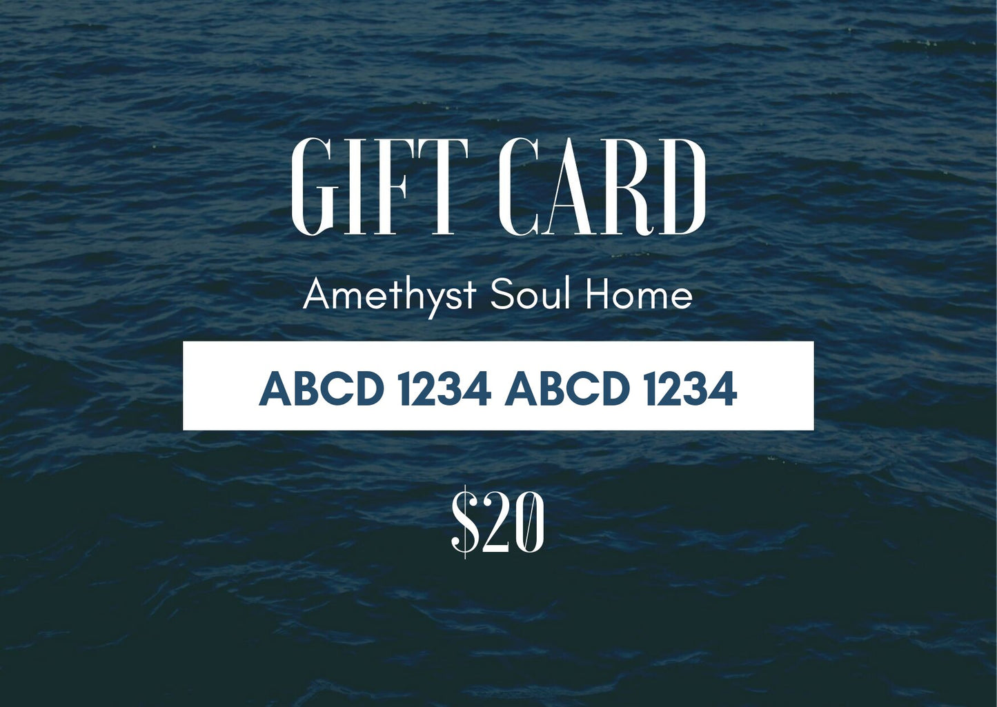 Free Gift Card with Purchase