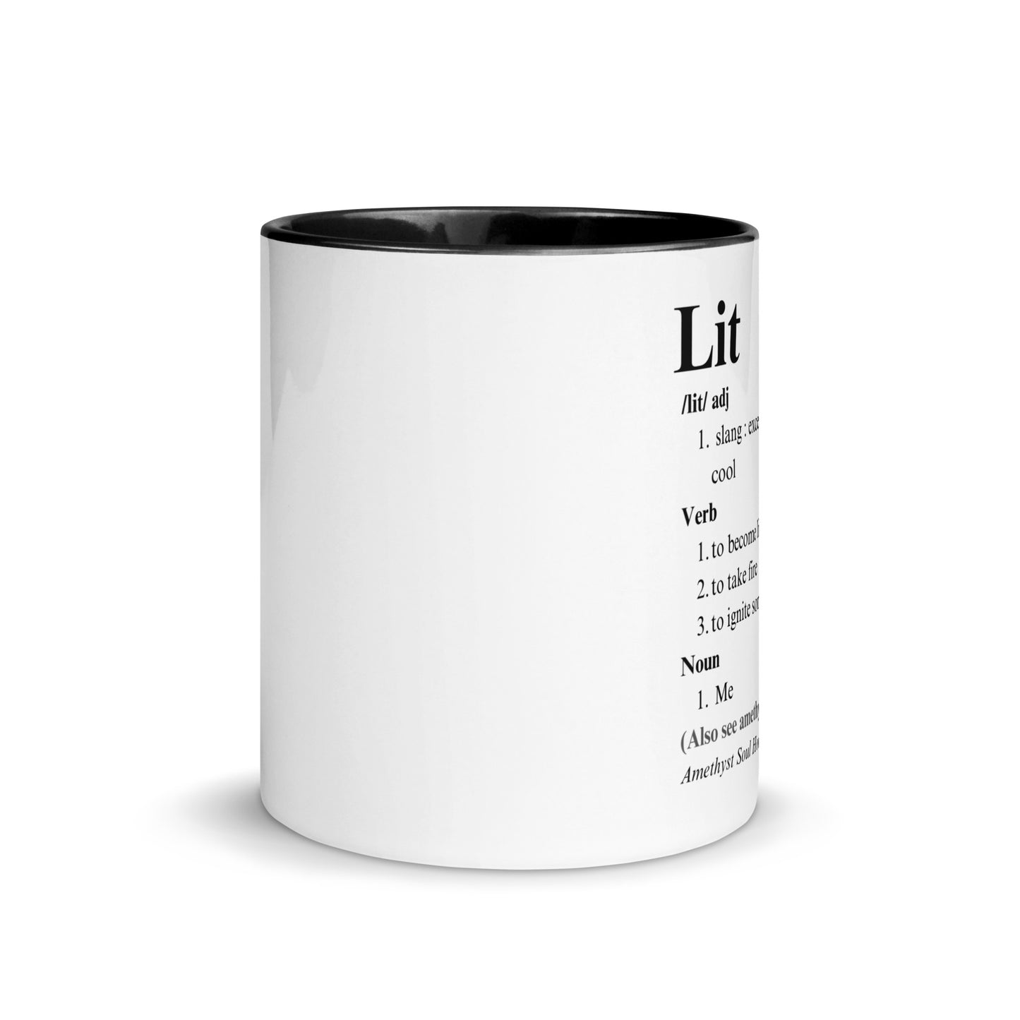 Lit Mug with Color Inside