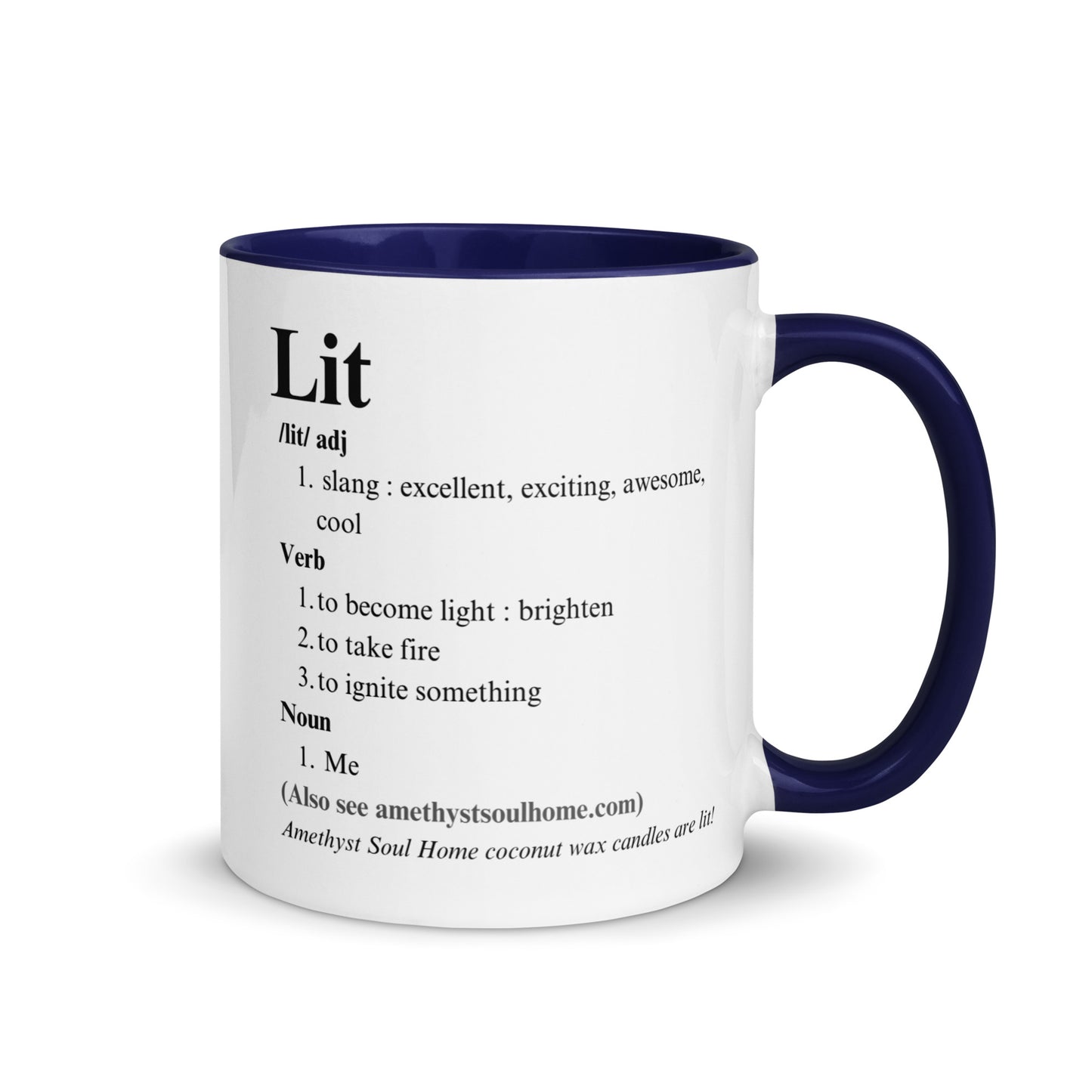 Lit Mug with Color Inside