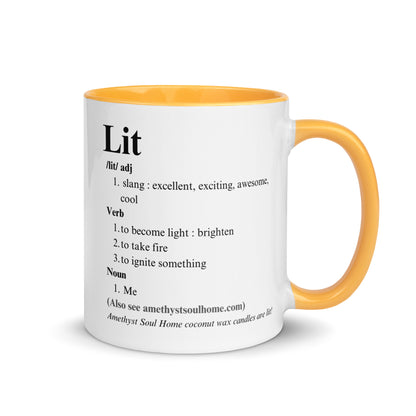 Lit Mug with Color Inside