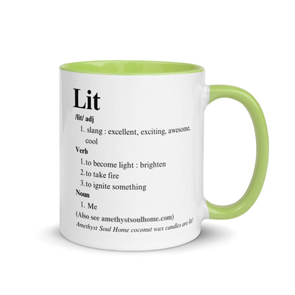 Lit Mug with Color Inside