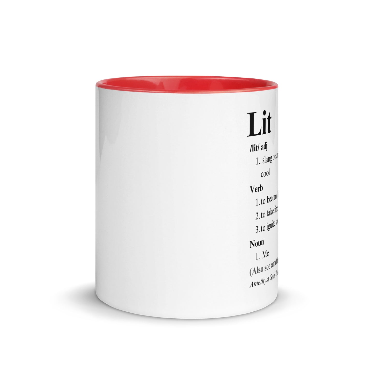 Lit Mug with Color Inside