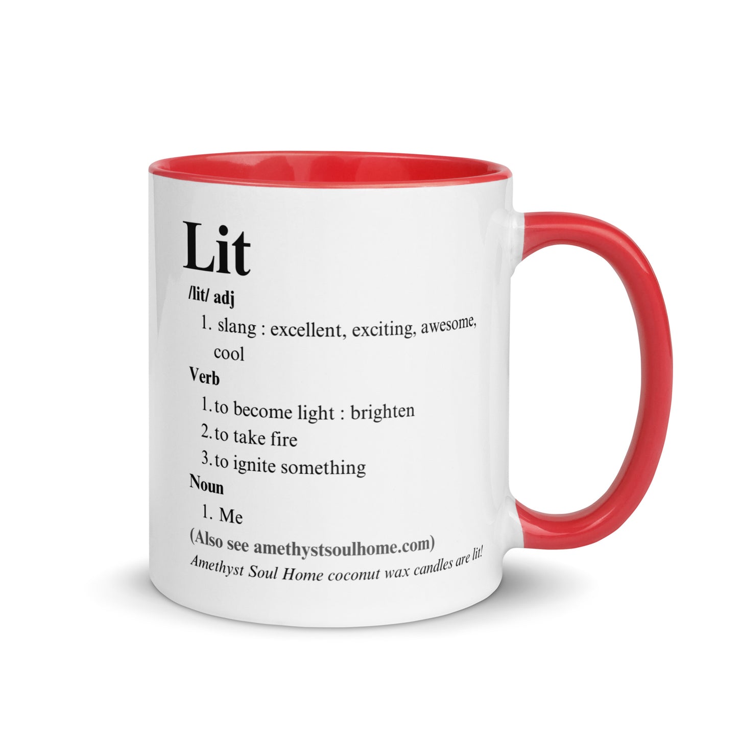 Lit Mug with Color Inside